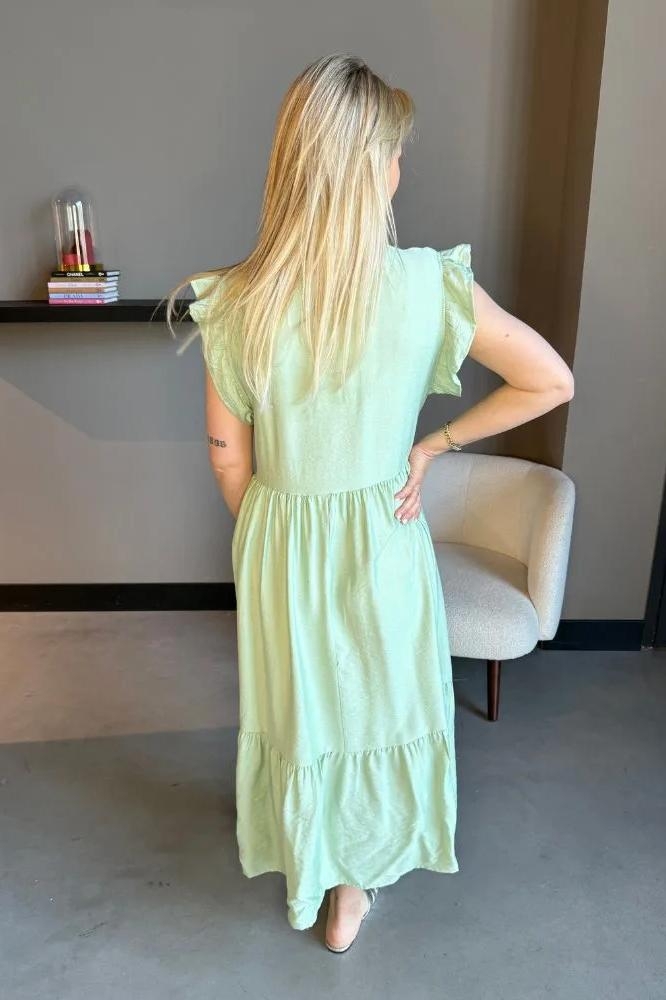 FRANCA DRESS 10848 GREEN